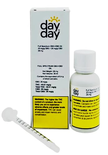 dayday cBD CBG oil